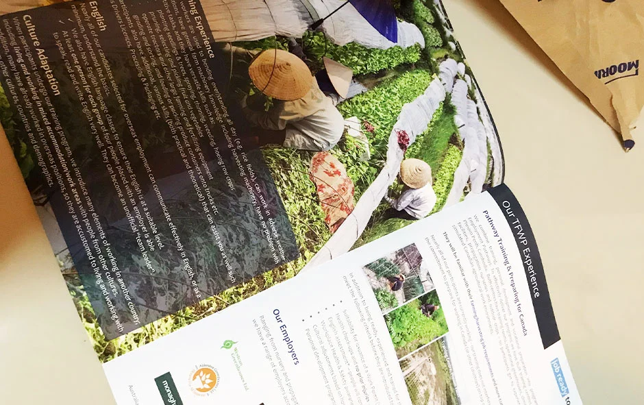 ผลงานออกแบบ2 รายงานประจำปี pathways3