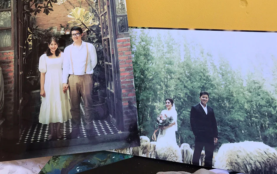 ผลงานป้ายงานแต่งงาน 1